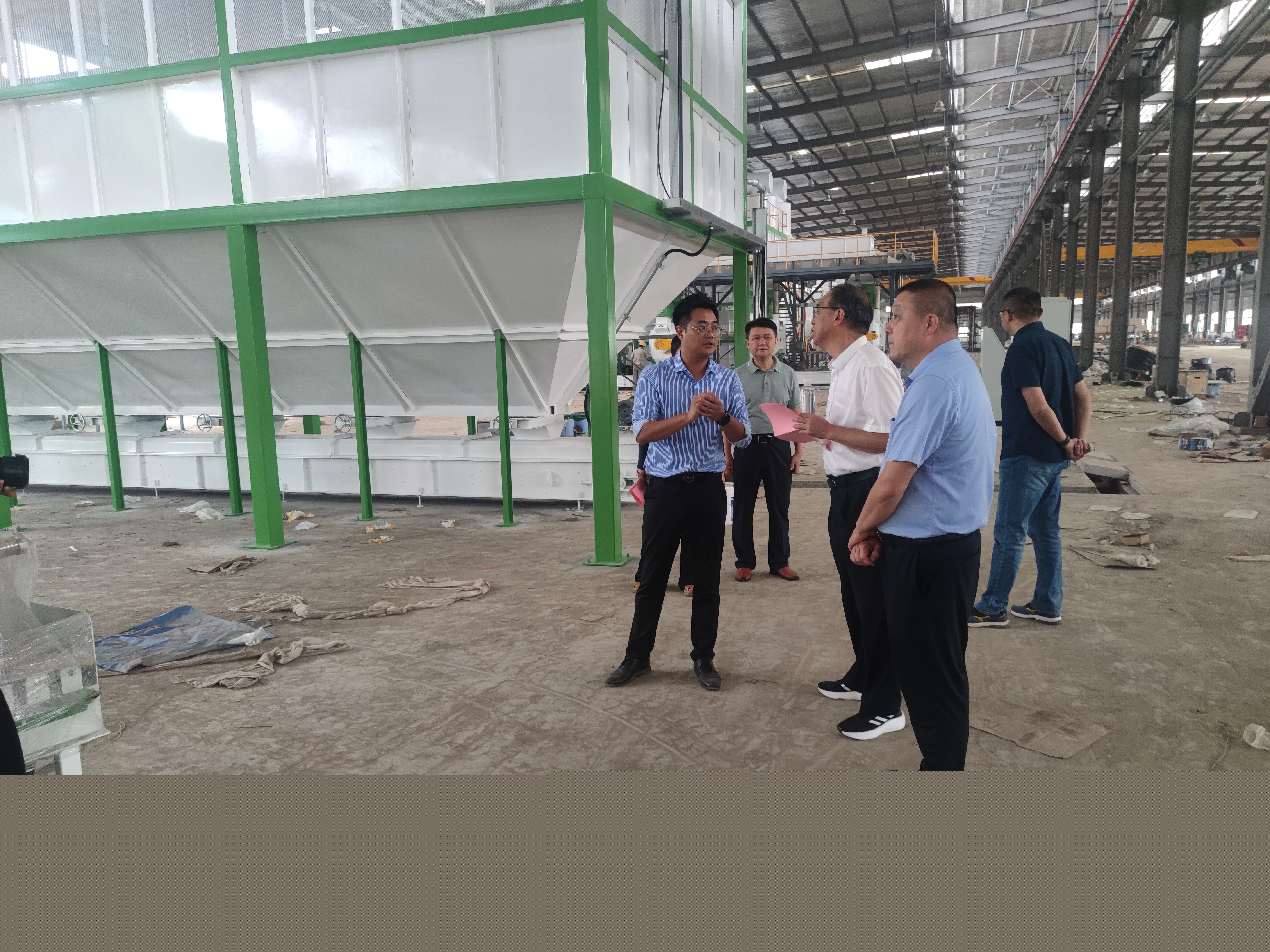 市政協(xié)蒞臨福建金森調(diào)研生物質顆粒項目